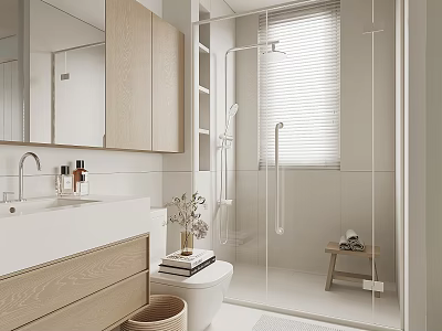 Modern toilet 3d model