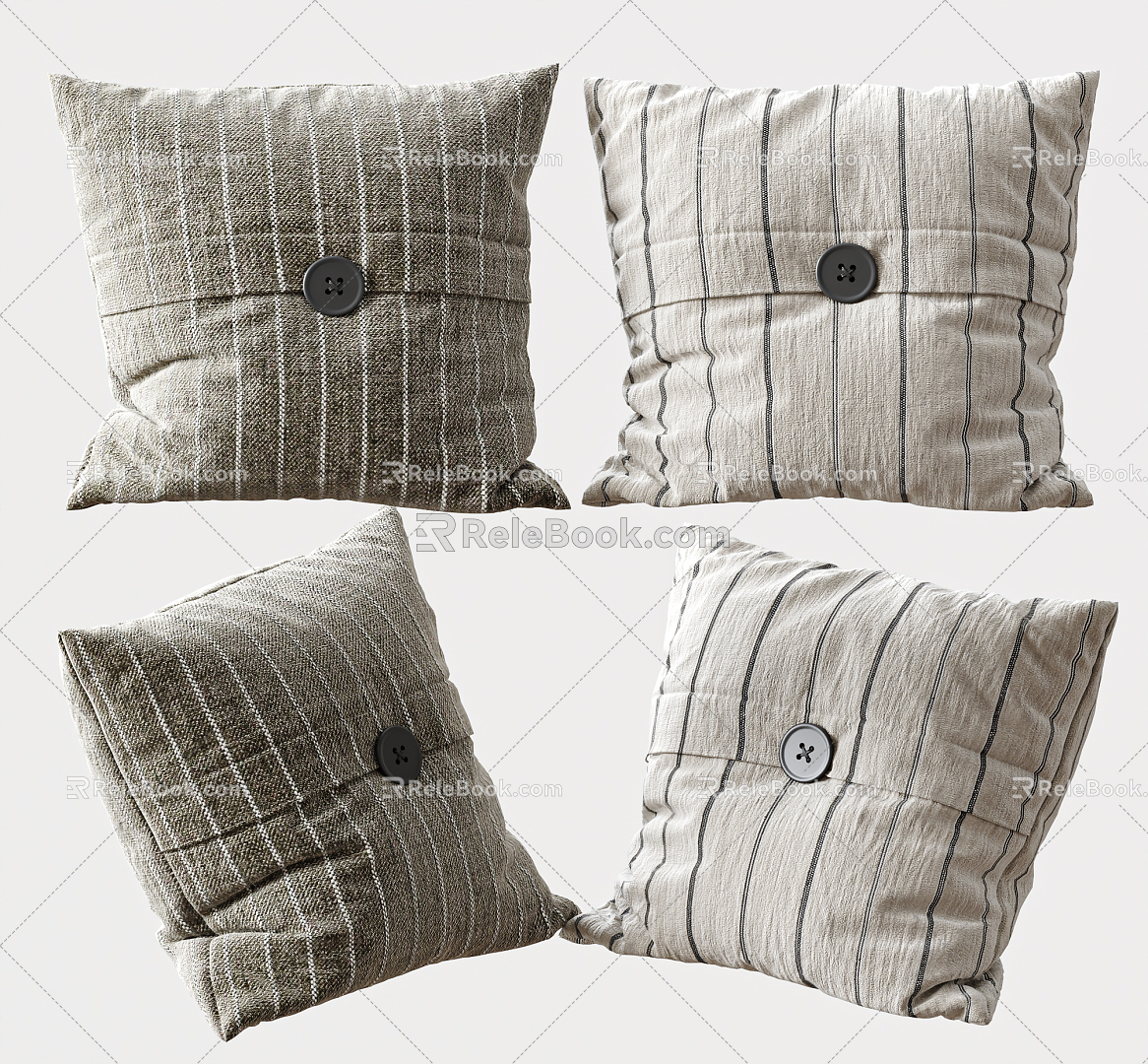 Modern pillow 3d model