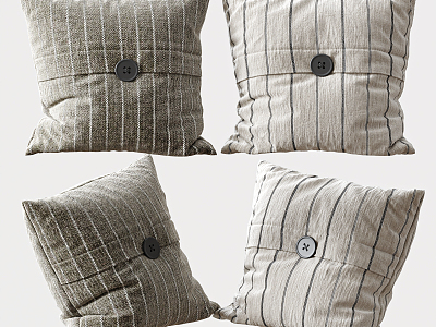 Modern pillow 3d model