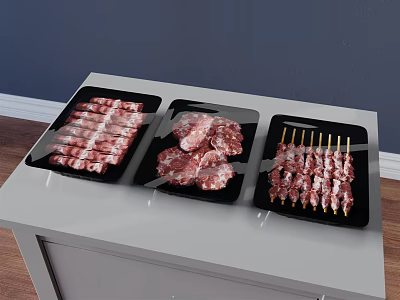 Modern Mutton 3d model Modern Mutton 3d model