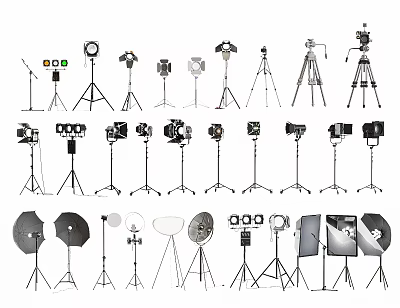 Photographic equipment Photographic lamp 3d model