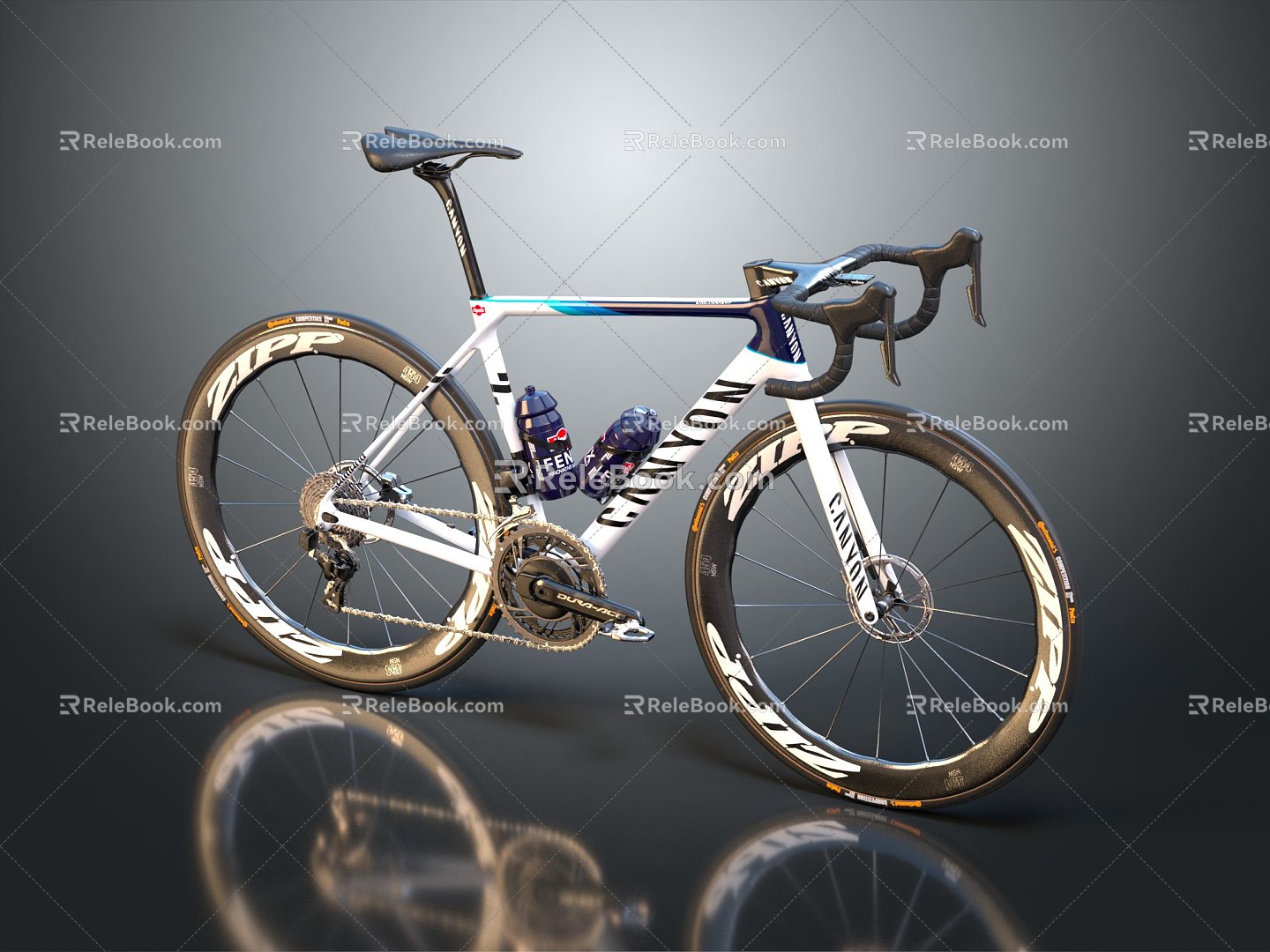 Modern Bicycle Mountain Bike Ride Bike Outdoor Bike 3d model