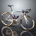 Modern Bicycle Mountain Bike Ride Bike Outdoor Bike 3d model