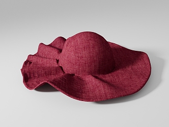 Modern hat 3d model