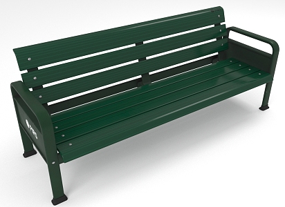 bench outdoor chair seat 3d model