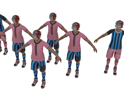 The Modern Athlete 3d model The Modern Athlete 3d model