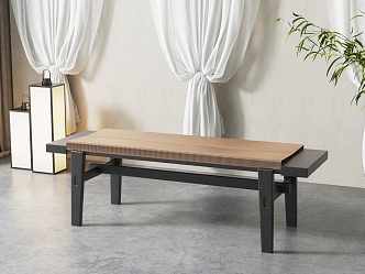 New Chinese Bench 3d model