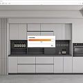 Open Cabinet Custom Cabinet Bar Counter Area Cabinet Display Cabinet 3d model