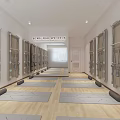 Spacious Pilates Studio With Modern Equipment And Bright Interior