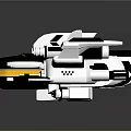 Modern fighter sci-fighter sci-fighter space fighter 3d model