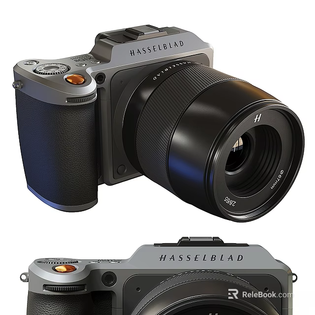 Hasselblad Professional Camera As Daily Electrical Appliance With High Quality Lens Design 3d model 