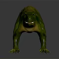 Modern Crocodile Fassora Alligator Nile Alligator 3d model