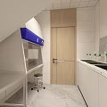 Modern Dental Clinic Interior Design With Dental Chair Medical Equipment And Cabinets