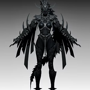 Game character hand-run 3d model