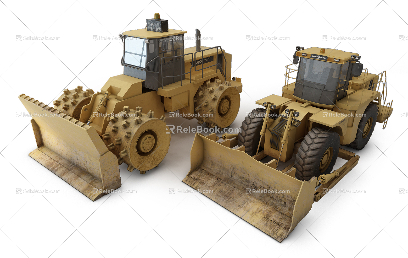 Excavator 3d model