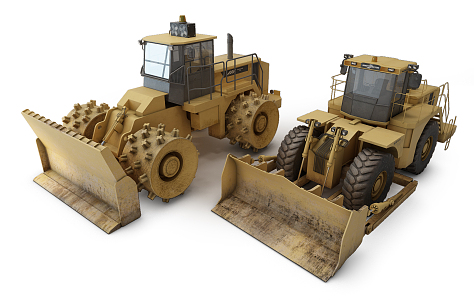 Excavator 3d model