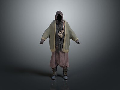 Long Clothes Long Shirt Fashion Long Shirt Coat Trenchcoat Fashion Coat Clothing Fashion 3d model