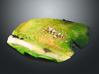 Rock Stonehenge Rock Block Rock Block Rock Specimen Boulder Rock Strata 3d model