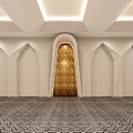 Modern Chapel Mosque 3d model