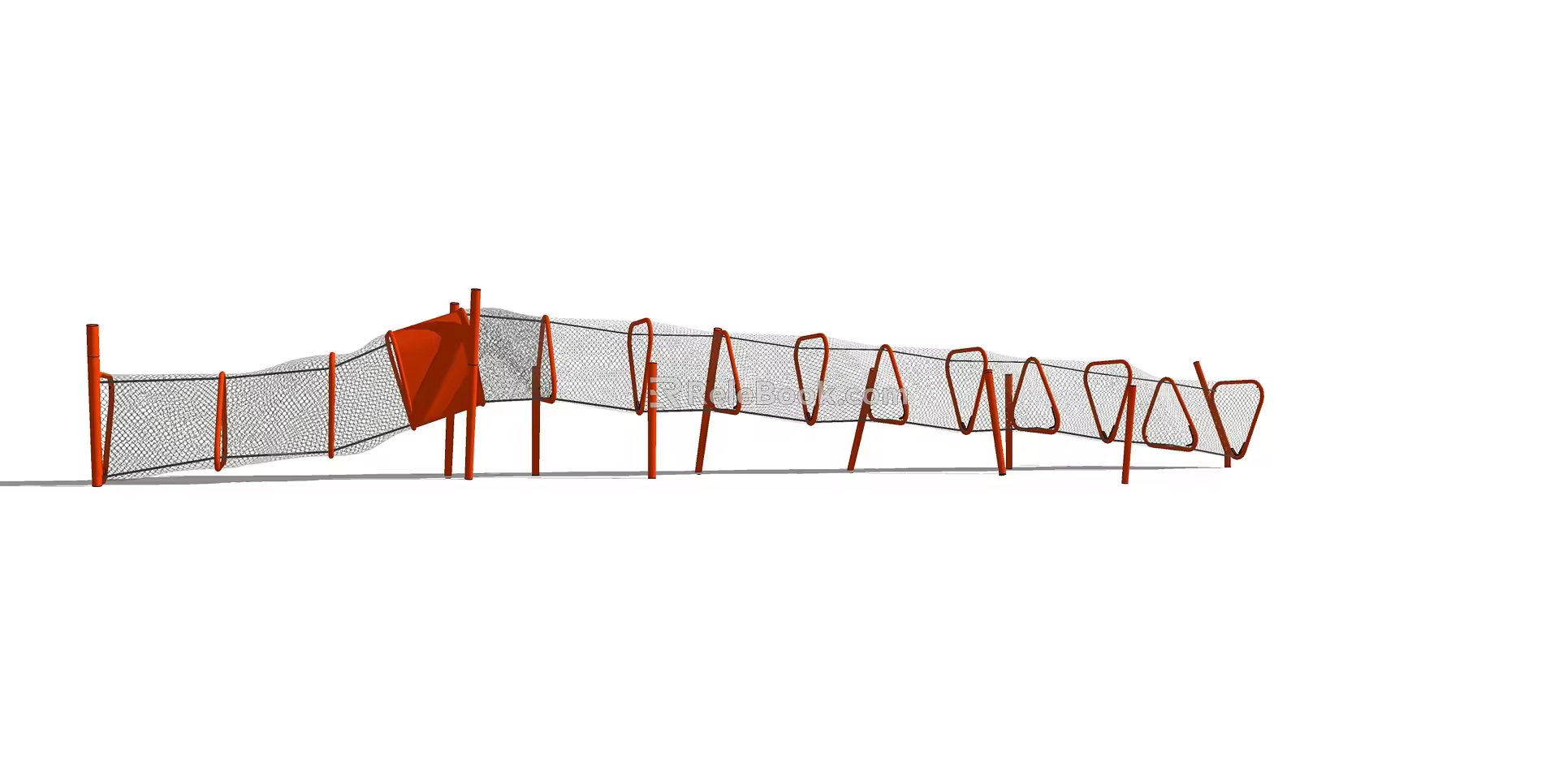 Modern Climbing Net Cloud Smart Painting Climbing Net 3d model