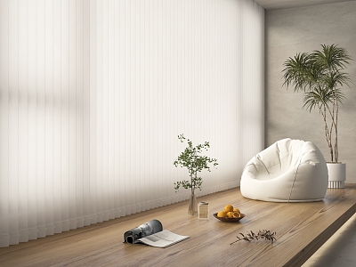 Vertical blinds venetian blinds dream curtain model