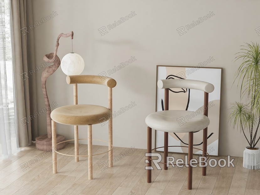 Dining chair combination model