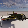 Military Fighter Jet With Camouflage Paint And Mounted Weapons On Tarmac
