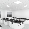 Modern Laboratory 3d model