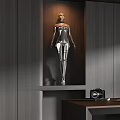 Modern Office Interior Design With Spacious Desk Ergonomic Chairs Large Windows And Potted Plant