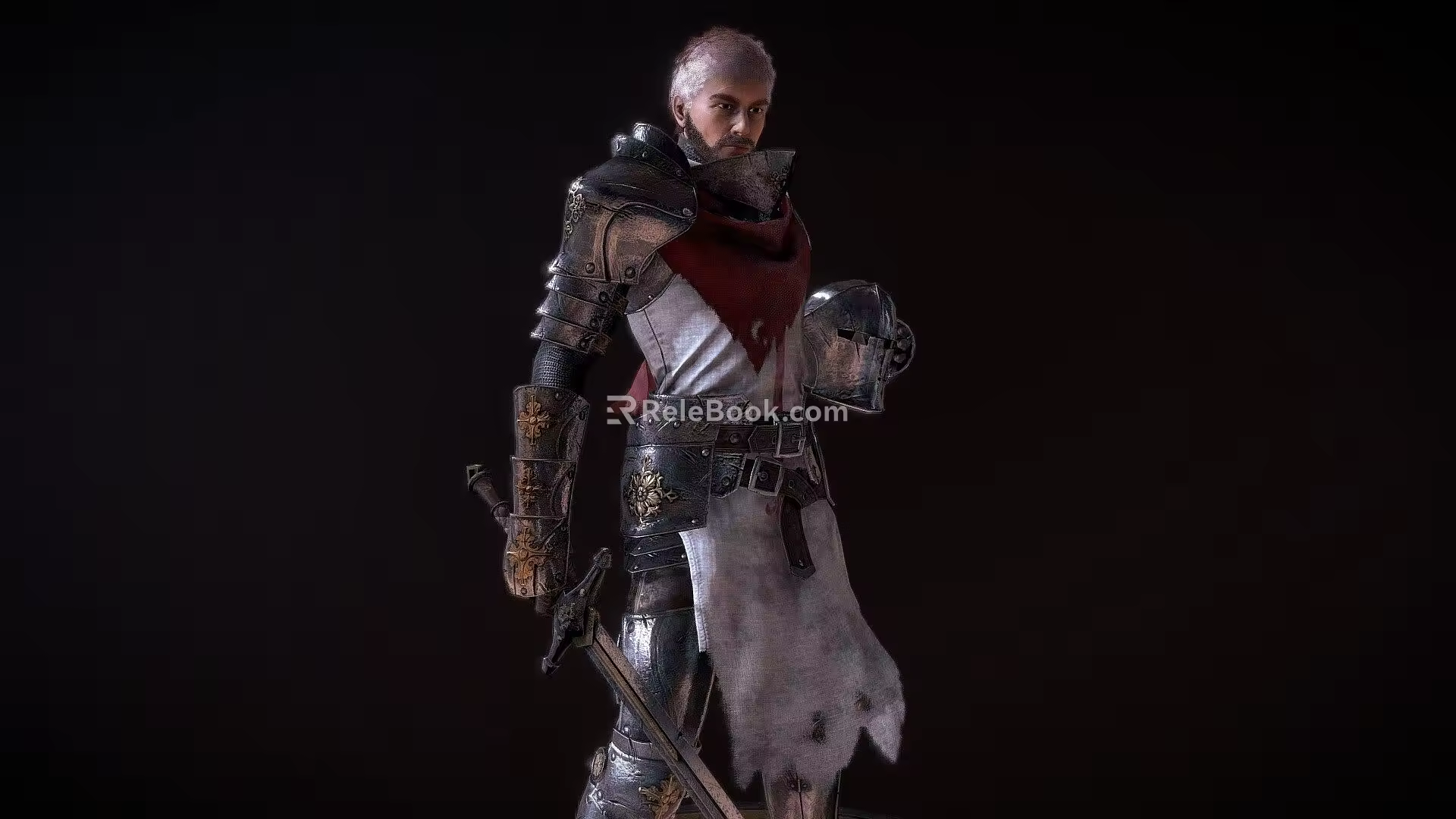 Weapons Templar Knights 3d model