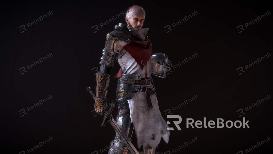 Weapons Templar Knights model