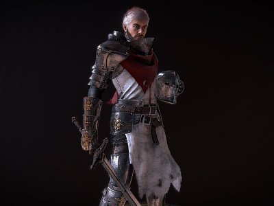 Weapons Templar Knights model