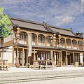 Ancient Architecture Complex Featuring Traditional Layout Water Channels And Historic Courtyards