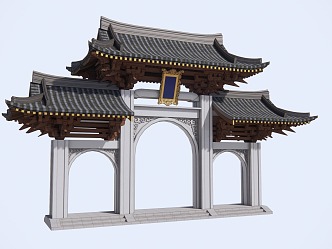 Archway Ancient Archway Stone Archway 3d model