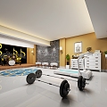 Mix and match multi-function gym 3d model