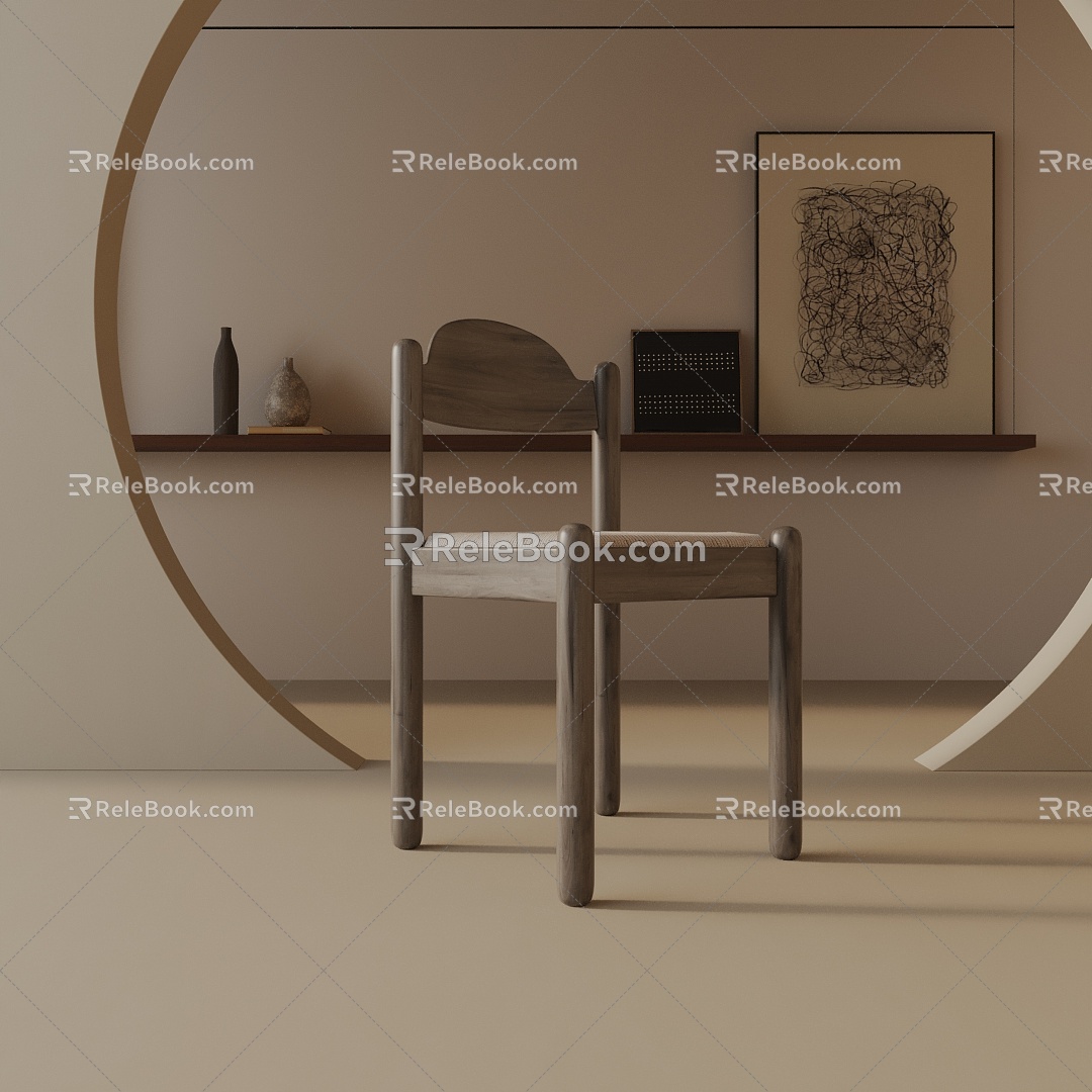 Modern Dining Chair 3d model