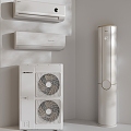 Modern air conditioner vertical air conditioner wall-mounted air conditioner 3d model