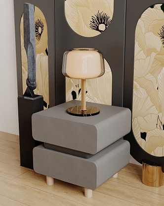 Modern table lamp table lamp floor lamp side table lamp 3d model