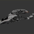 Industrial LOFT fighter sci-fi fighter next generation fighter sci-fi fighter 3d model