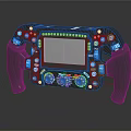 modern game machine electronic 3d model