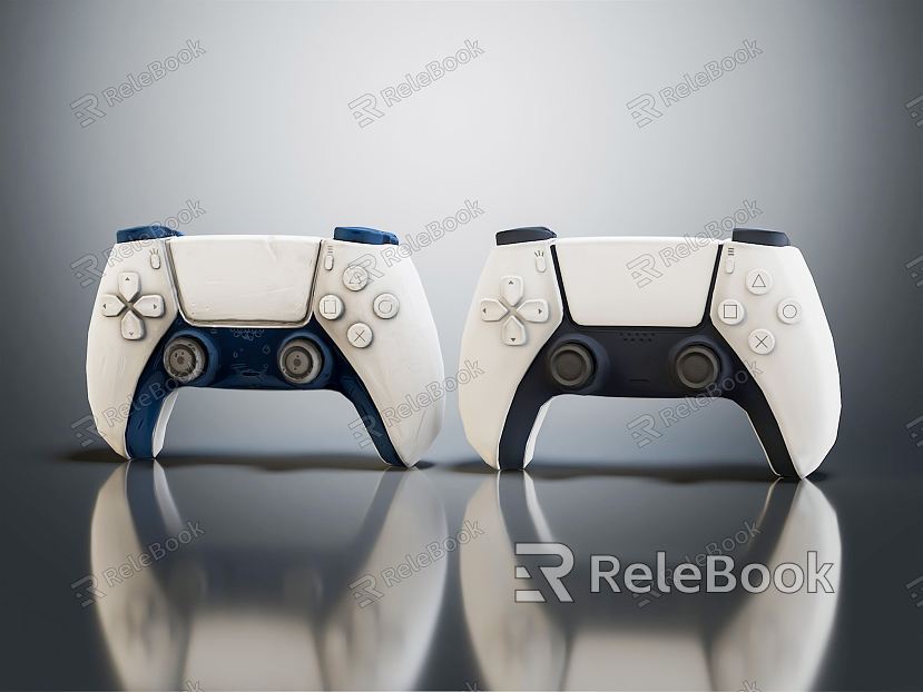 Modern gamepad handle model