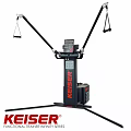Keiser Sports Equipment with Suspension Handles Digital Display and Stable Base for Fitness Training