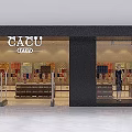 Modern Bright CACU Boutique Clothing Store With Fashion Mannequins And Neat Fabric Displays