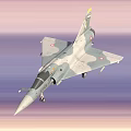 Various Military Fighter Jets With Different Camouflage And Design Patterns 3d model