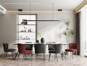 Modern Restaurant 3d model