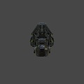 UNSC Infinity spacecraft 3d model