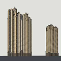 Modern High Rise Building Architecture With Sleek Exterior And Glass Window Design