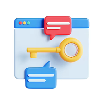 Modern Web Page Cartoon Web Page Animation Web Page 3d model