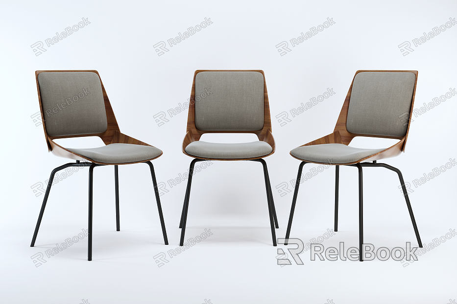 Modern Dining Chair Single Chair model