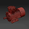 modern generator 3d model
